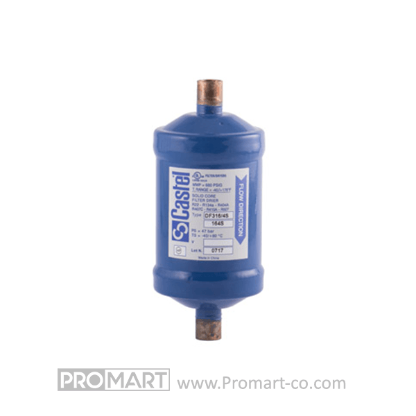 Castel Hermetic Filter Driers DF341/7s