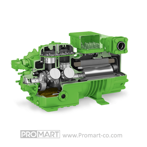 کمپرسور پیستونی 15 اسب بخار سه فاز بیتزر مدل 4PES-15-40P - Image 3