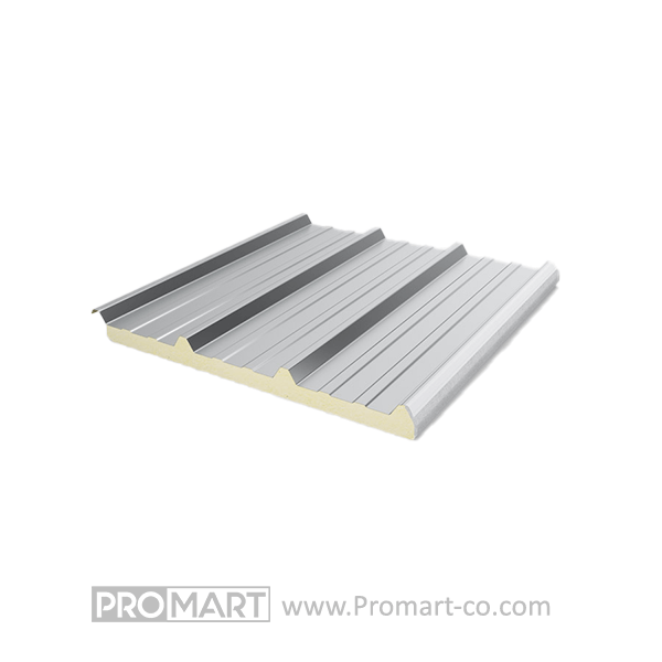 Mammut Roof Sandwich Panel PUR 4cm Galvanized