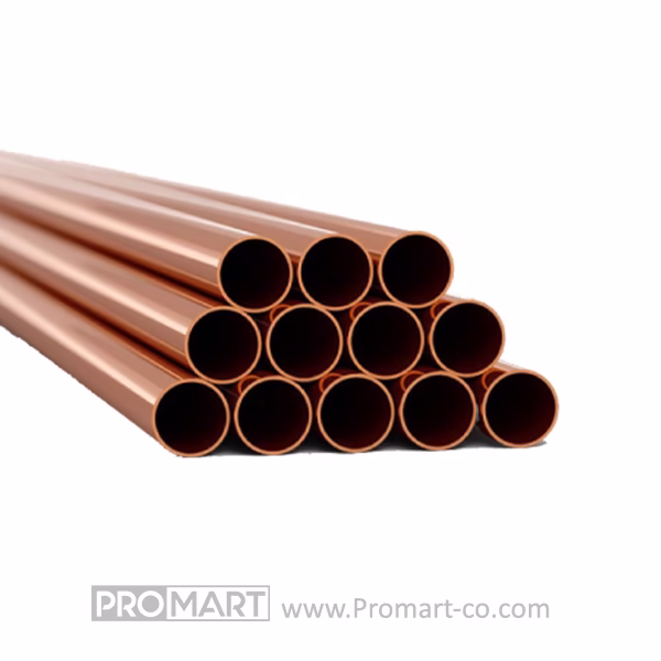 Bahonar Copper Pipe 2 1 8 OD, Wall Thickness 1 8, 6 Meter Length