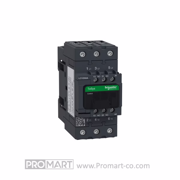 Schneider TeSys D Contactor 3P(3 NO) AC 3 440 V 50 A 220 V AC 50 60 Hz Coil