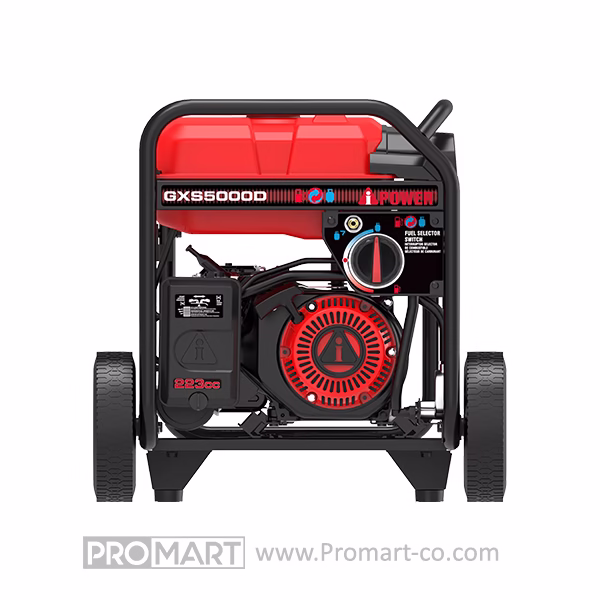 Black Hammer GXS5000D- 5000 Watt Portable Generator