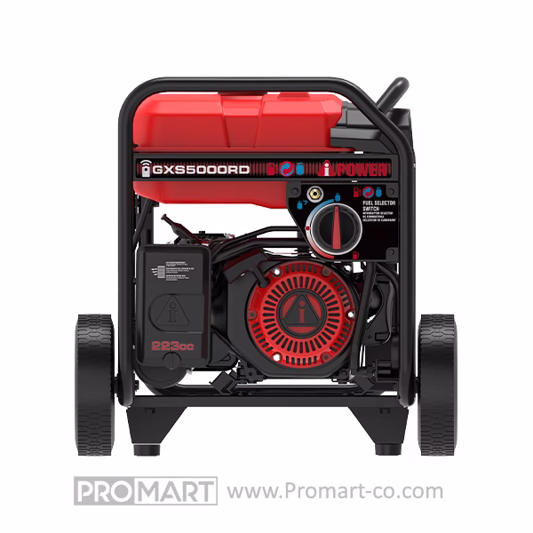 Black Hammer GXS5000RD 5000 Watt Portable Generator